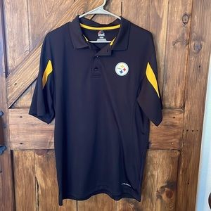 Pittsburgh Steelers Men’s Polo Majestic Medium